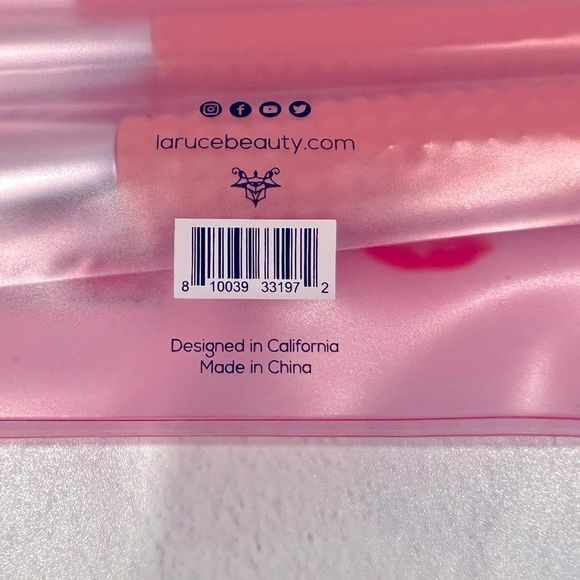 LARUCE BEAUTY 3-Piece Contour Brush Set with @ServicedbyE Limited Edition NEW! - Picture 6 of 6